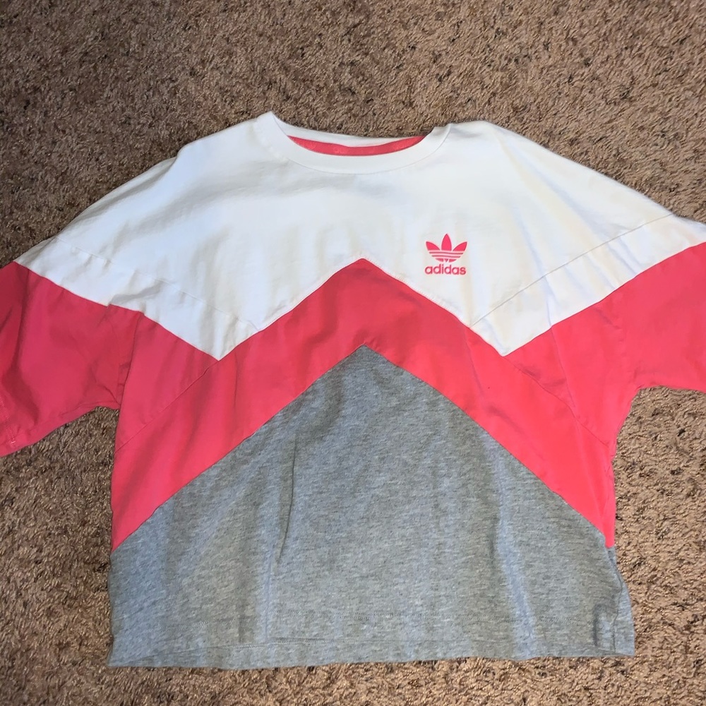 Adidas kids cropped shirt